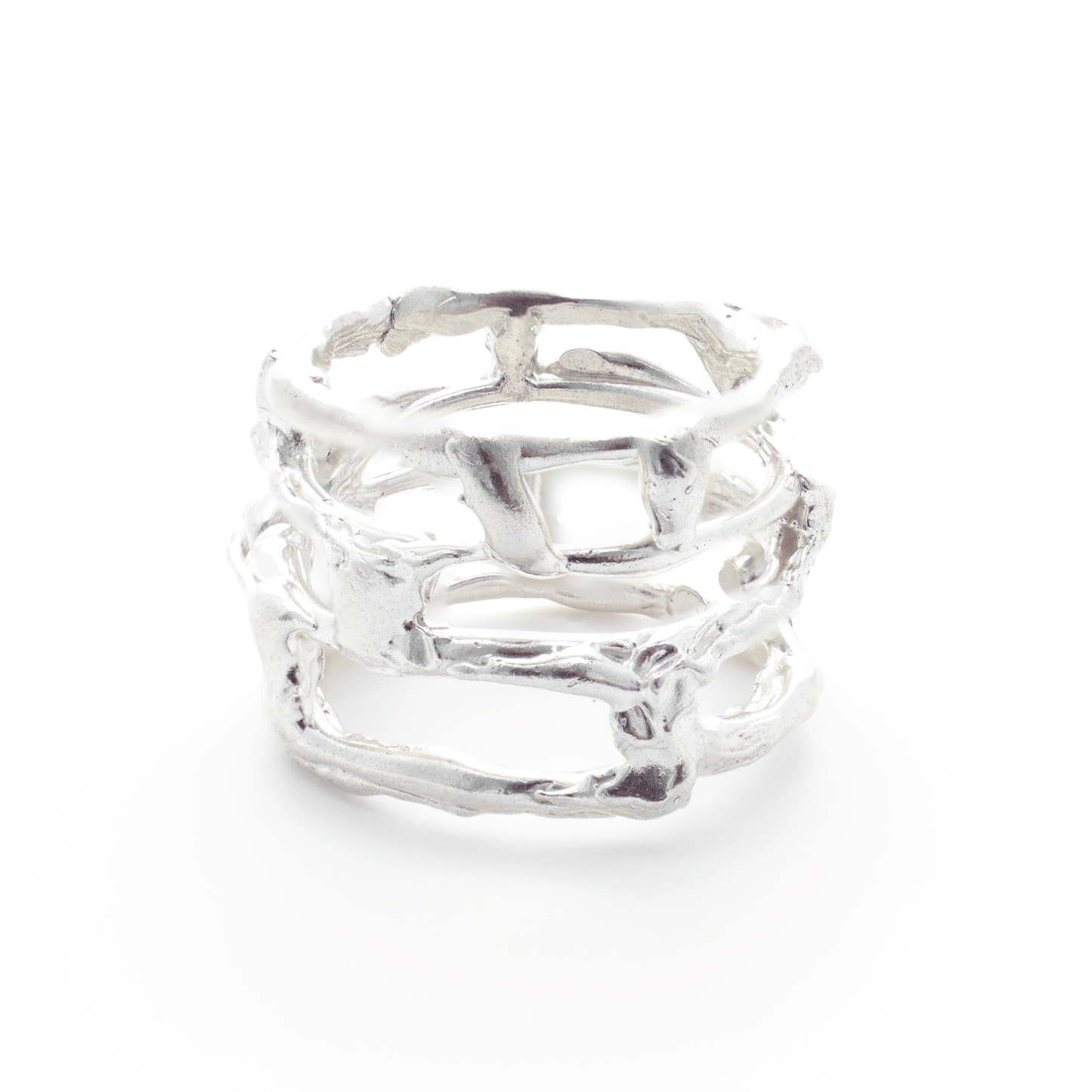 Organic Chaos Silver Ring OC-10