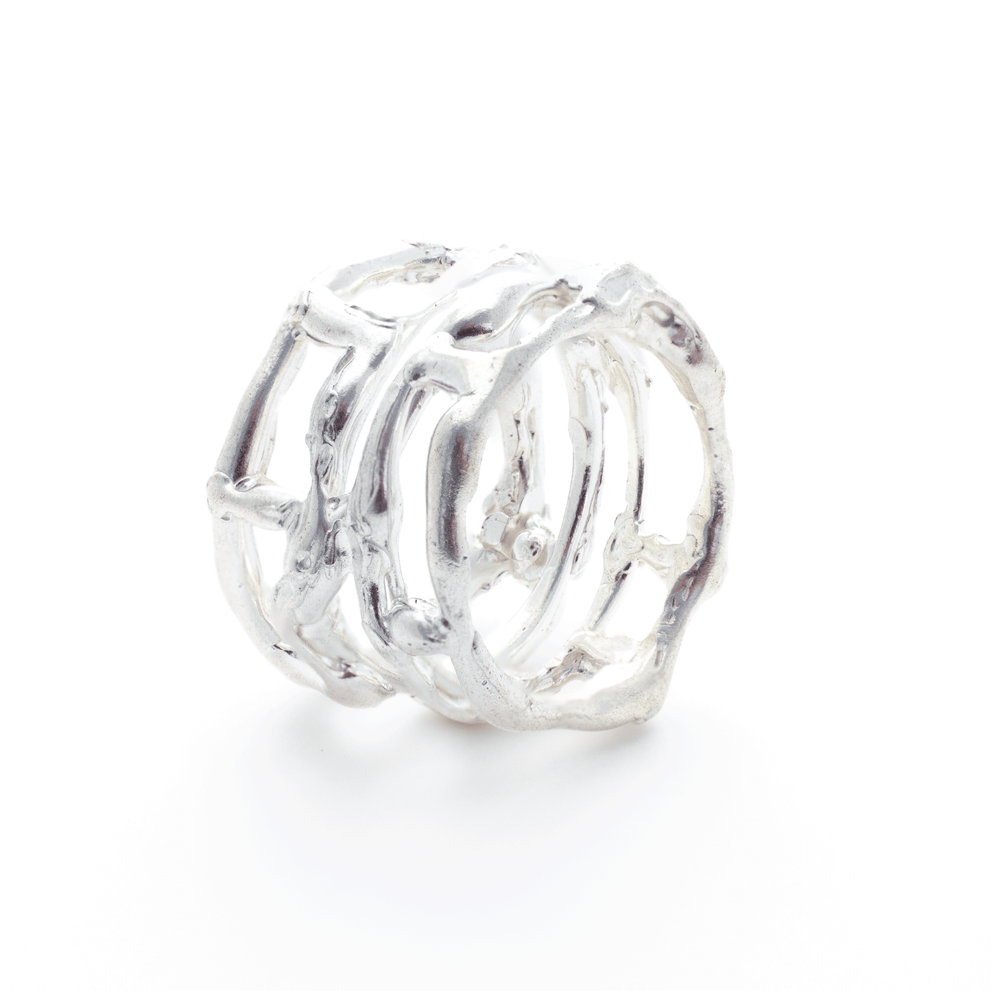 Organic Chaos Silver Ring OC-10