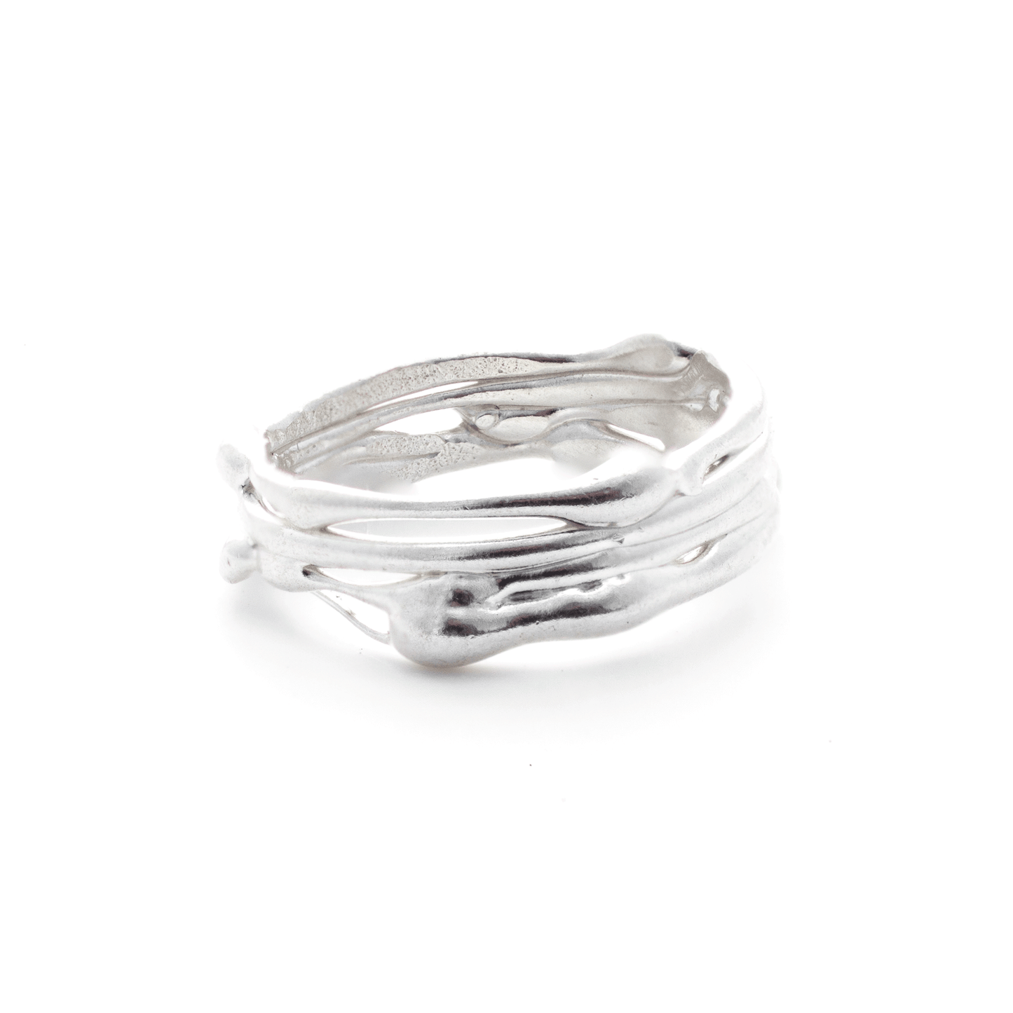 Organic Chaos Silver Ring OC-2