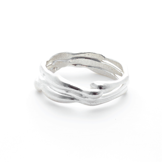 Organic Chaos Silver Ring OC-6