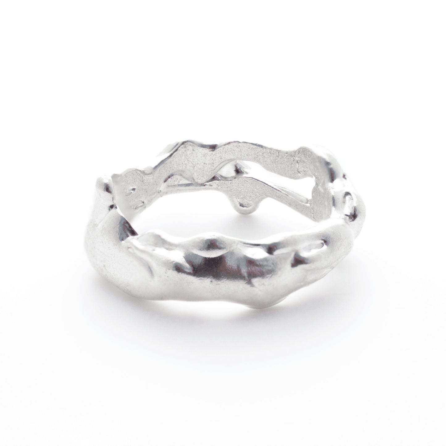 Organic Chaos Silver Ring OC-8